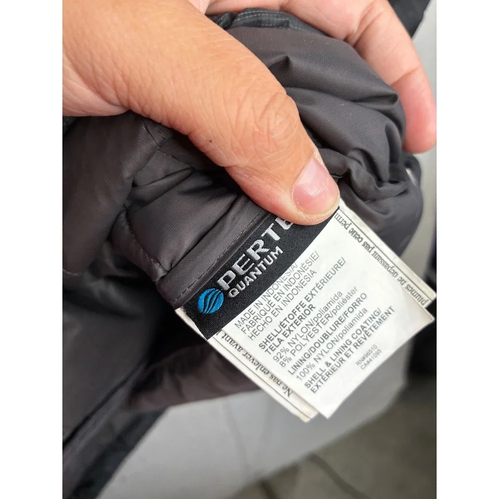 Under Armour ColdGear Pertex Quantum Hooded Puffer Jacket Black Mens XL 8229